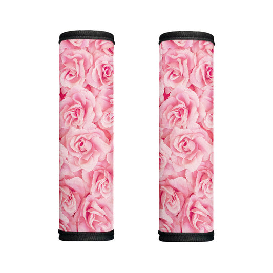 Pink Rose Print Handle Covers