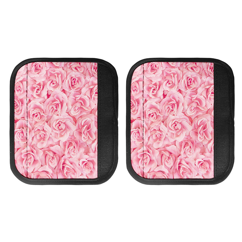 Pink Rose Print Handle Covers