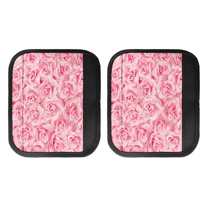 Pink Rose Print Handle Covers