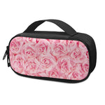 Pink Rose Print Insulin Cooler Travel Case