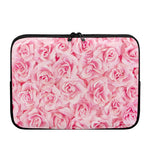 Pink Rose Print Laptop Sleeve