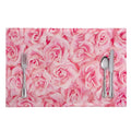 Pink Rose Print Placemat