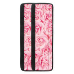 Pink Rose Print Refrigerator Handle Covers