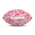Pink Rose Print Rugby Ball