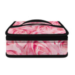 Pink Rose Print Small Lunch Bag