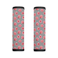 Pink Rose Zigzag Pattern Print Handle Covers