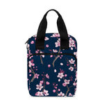 Pink Sakura Cherry Blossom Pattern Print Bible Tote Bag