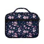 Pink Sakura Cherry Blossom Pattern Print Briefcase Bible Bag