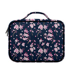 Pink Sakura Cherry Blossom Pattern Print Briefcase Bible Bag