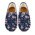 Pink Sakura Cherry Blossom Pattern Print Casual Shoes
