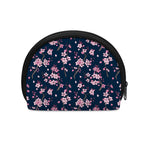 Pink Sakura Cherry Blossom Pattern Print Coin Purse