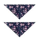 Pink Sakura Cherry Blossom Pattern Print Dog Bandana