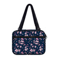Pink Sakura Cherry Blossom Pattern Print Double Strap Bible Bag