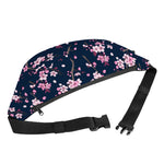 Pink Sakura Cherry Blossom Pattern Print Fanny Pack