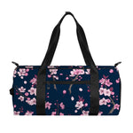 Pink Sakura Cherry Blossom Pattern Print Gym Bag