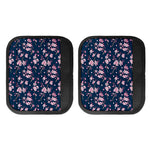 Pink Sakura Cherry Blossom Pattern Print Handle Covers