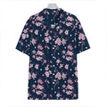 Pink Sakura Cherry Blossom Pattern Print Hawaiian Shirt
