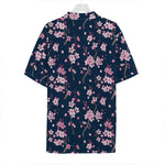 Pink Sakura Cherry Blossom Pattern Print Hawaiian Shirt