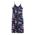 Pink Sakura Cherry Blossom Pattern Print Jersey Midi Cami Dress