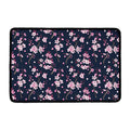 Pink Sakura Cherry Blossom Pattern Print Kitchen Mat