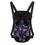 Pink Sakura Cherry Blossom Pattern Print Pet Carrier Backpack