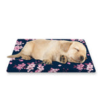 Pink Sakura Cherry Blossom Pattern Print Pet Cooling Mat Cover