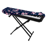Pink Sakura Cherry Blossom Pattern Print Piano Keyboard Cover