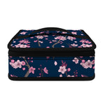 Pink Sakura Cherry Blossom Pattern Print Small Lunch Bag