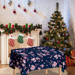 Pink Sakura Cherry Blossom Pattern Print Tablecloth