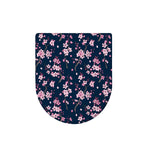 Pink Sakura Cherry Blossom Pattern Print Toilet Lid Cover