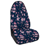 Pink Sakura Cherry Blossom Pattern Print Waterproof Car Seat Cover