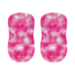 Pink Shibori Tie Dye Print Bar Stool Covers