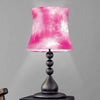 Pink Shibori Tie Dye Print Bell Lamp Shade