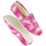Pink Shibori Tie Dye Print Casual Shoes