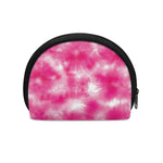 Pink Shibori Tie Dye Print Coin Purse