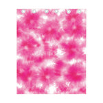 Pink Shibori Tie Dye Print Curtain