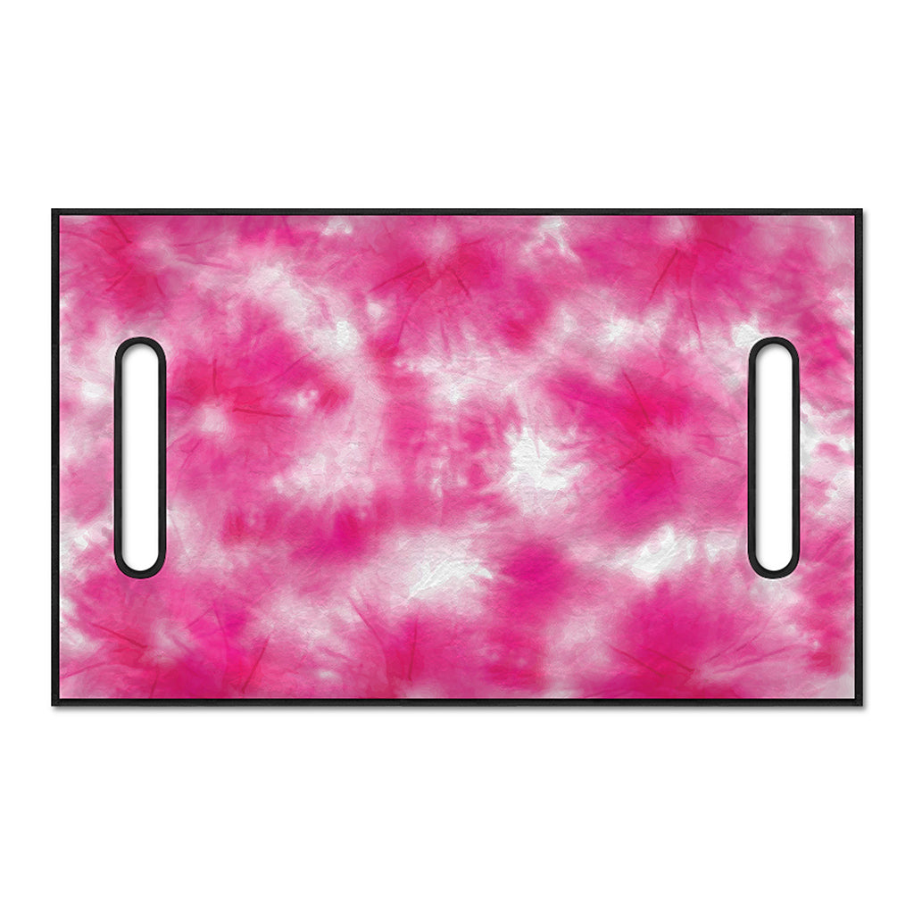 Pink Shibori Tie Dye Print Golf Cart Seat Cover