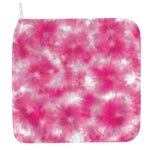 Pink Shibori Tie Dye Print Hand Towel