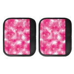 Pink Shibori Tie Dye Print Handle Covers