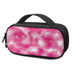 Pink Shibori Tie Dye Print Insulin Cooler Travel Case