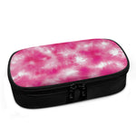 Pink Shibori Tie Dye Print Insulin Cooler Travel Case