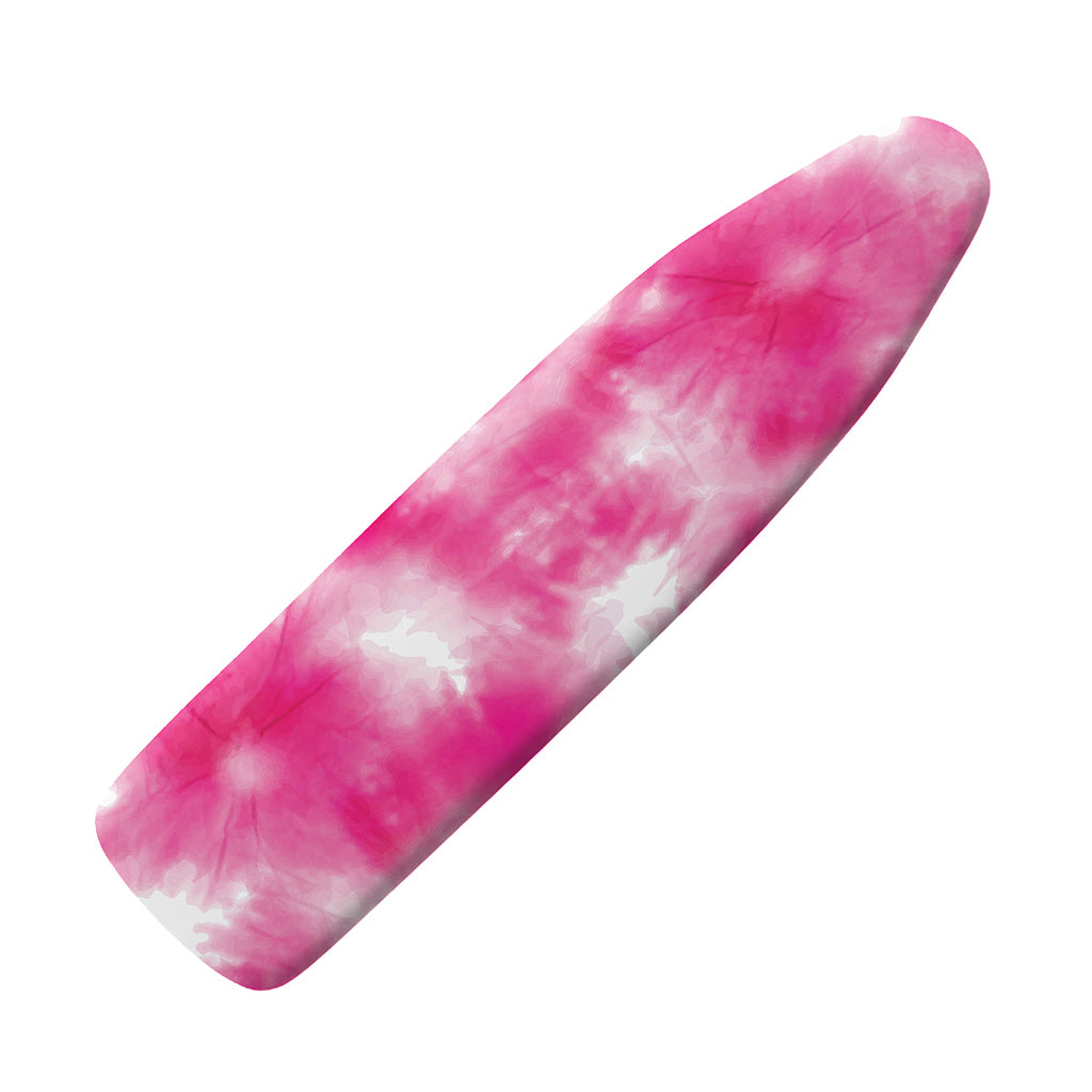 Pink Shibori Tie Dye Print Ironing Board Cover