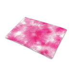 Pink Shibori Tie Dye Print Pet Cooling Mat Cover