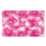 Pink Shibori Tie Dye Print Polyester Doormat