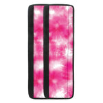 Pink Shibori Tie Dye Print Refrigerator Handle Covers