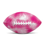 Pink Shibori Tie Dye Print Rugby Ball