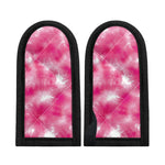 Pink Shibori Tie Dye Print Skillet Handle Cover