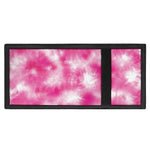 Pink Shibori Tie Dye Print Trifold Wallet