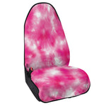 Pink Shibori Tie Dye Print Waterproof Car Seat Cover