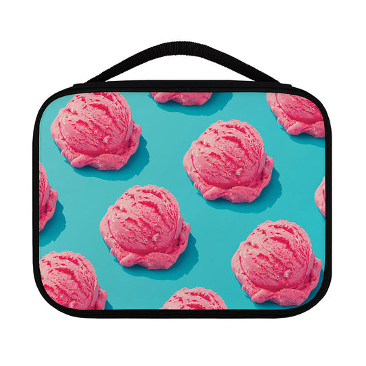 Pink Strawberry Ice Cream Print Classic Bible Case